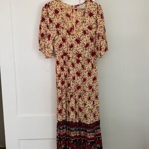 Faithfull the Brand x Anthropologie Midi Dress